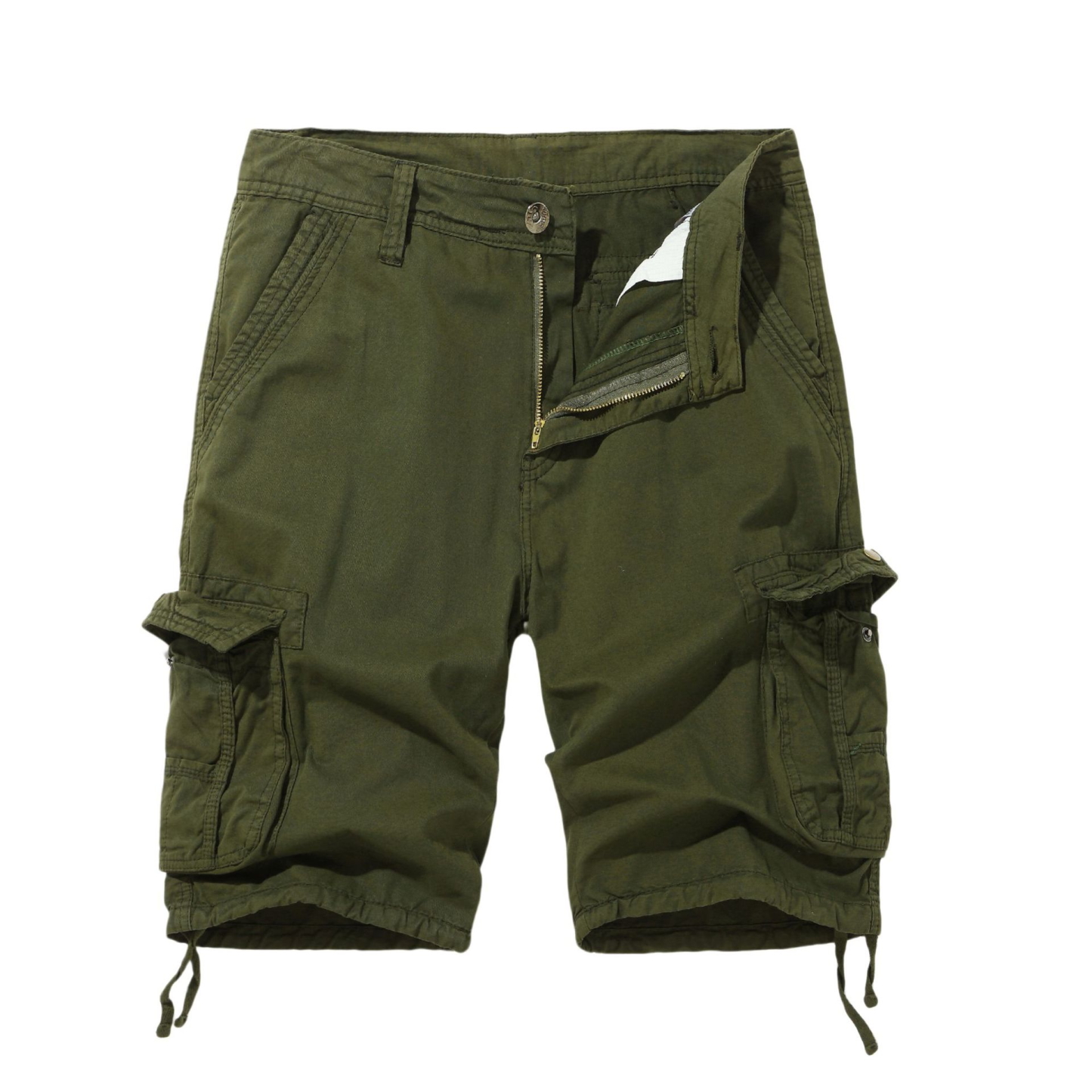 Men's Cargo Shorts, Multi-Pocket Workwear Utility Beach Shorts For Outdoor And Casual Style