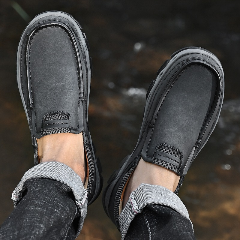 Slip-On Men's Loafers，Business Casual Penny Shoes For Men