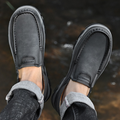 Slip-On Men's Loafers，Business Casual Penny Shoes For Men