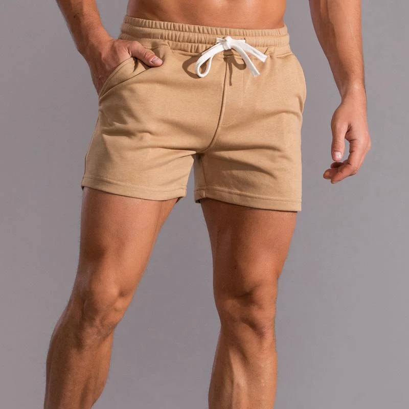 Men's Cotton Fitness Sports Shorts