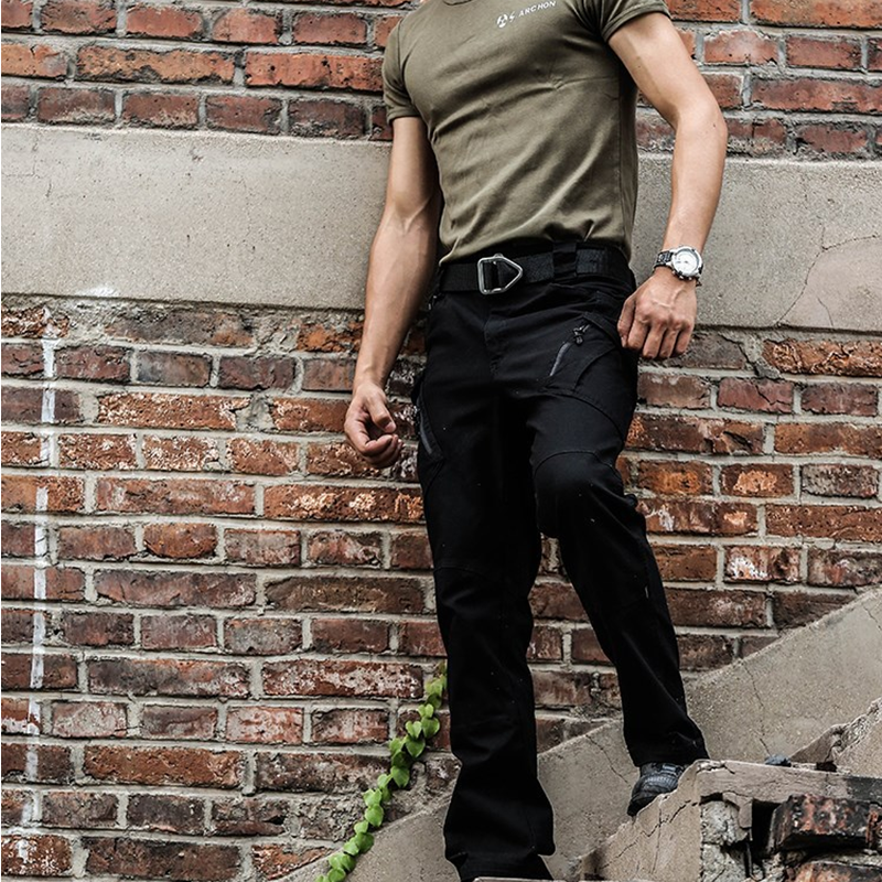  "Shadow Tracker"Tactical Men's Pants, Stretchable, Multi-Pocket, Military-Style Workwear For Outdoor Adventures