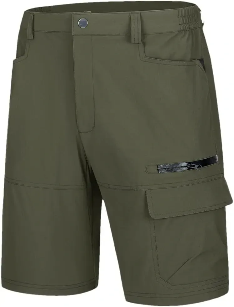 Men's Summer Lightweight Quick-Dry Work Shorts(Pockets on both the front and back)