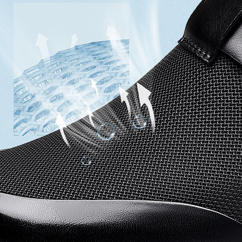 Men's Leather Loafers, Slip On Casual Shoes With Twist Lock, Lightweight Driving Shoes, Anti-Odor Slip On Casual Dress Shoes, Loafers for Travel