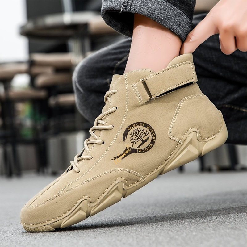 Waterproof Leather Barefoot Shoes - Ultra-Lightweight Anti-Slip Minimalist Sneakers For Hiking, Trail Running & Urban Adventure (All-Day Comfort & Weatherproof Design)