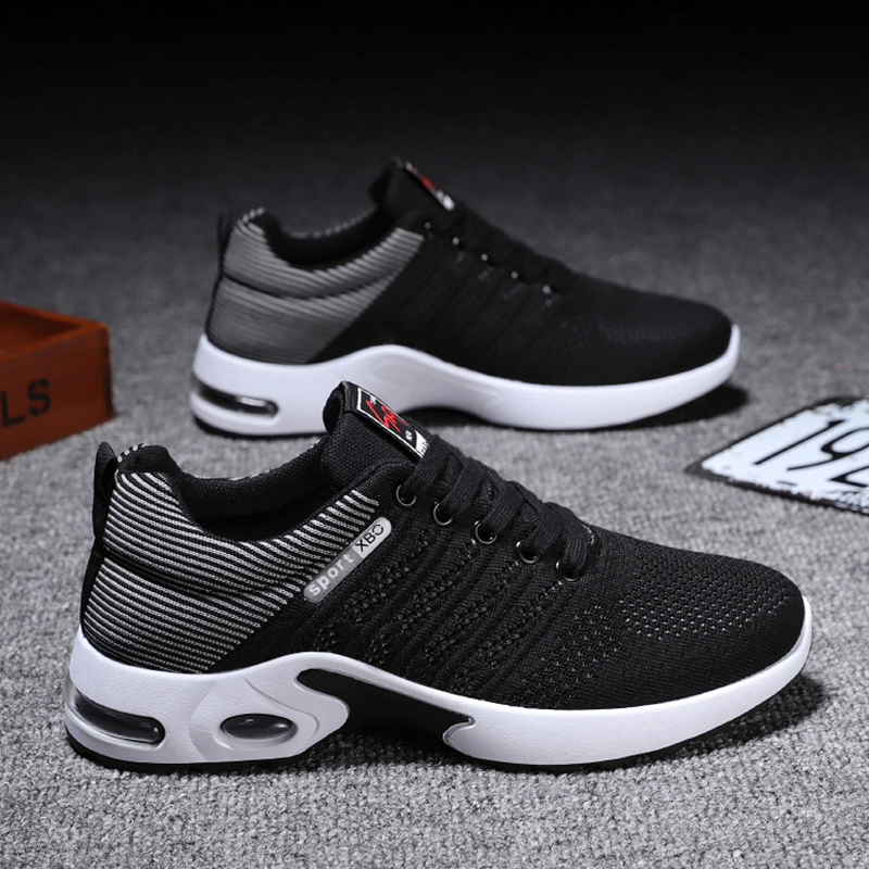 Men's Breathable Soft-Sole Running Shoes