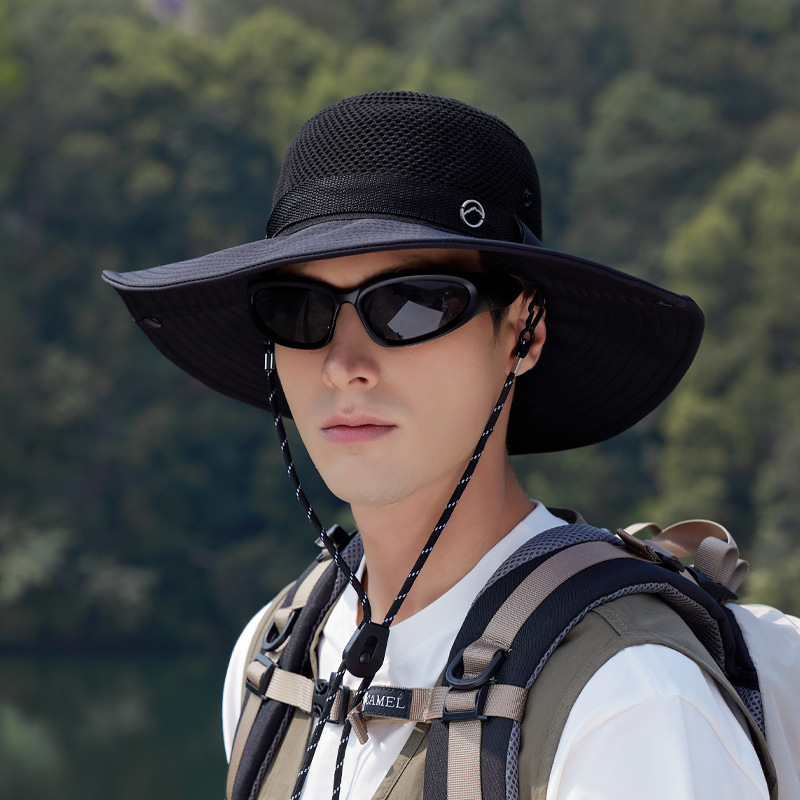 【24-Hour Shipping Out】Men's Wide Brim UPF50+ Breathable Fishing Hat