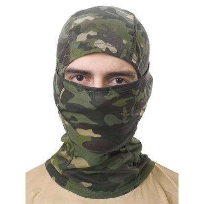 6-in-1 Camo Balaclava Mask