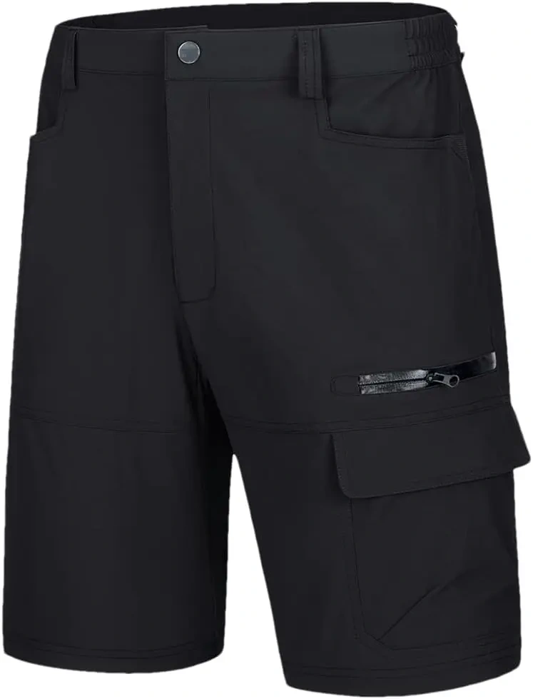 Men's Summer Lightweight Quick-Dry Work Shorts(Pockets on both the fro