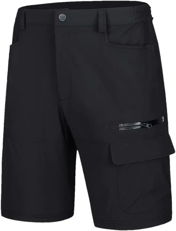 Men's Summer Lightweight Quick-Dry Work Shorts(Pockets on both the front and back)