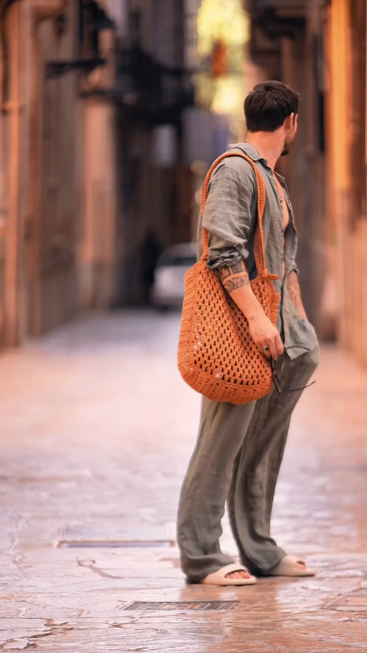 Men's Casual Linen Shirt and Pants Set, 2 Piece Linen Comfortable Outfit Co-ords for Spring & Fall