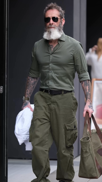 Men's Cargo Jogger Pants, Functional Cargo Pants, Multi-Pocket Tactical Trousers, Tech Utility Tapered Pants with Drawstring, Urban Utility Trousers for Daily Wear