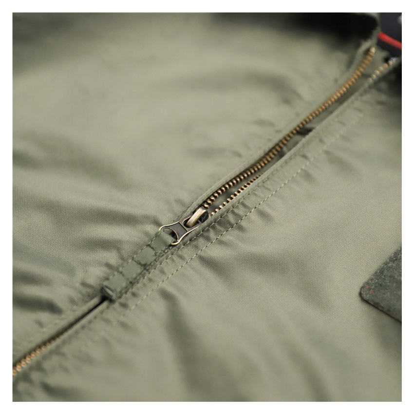 Men’s American Bomber Jacket | Classic Flight Baseball Jacket for Spring & Fall | Casual Street Style Outerwear