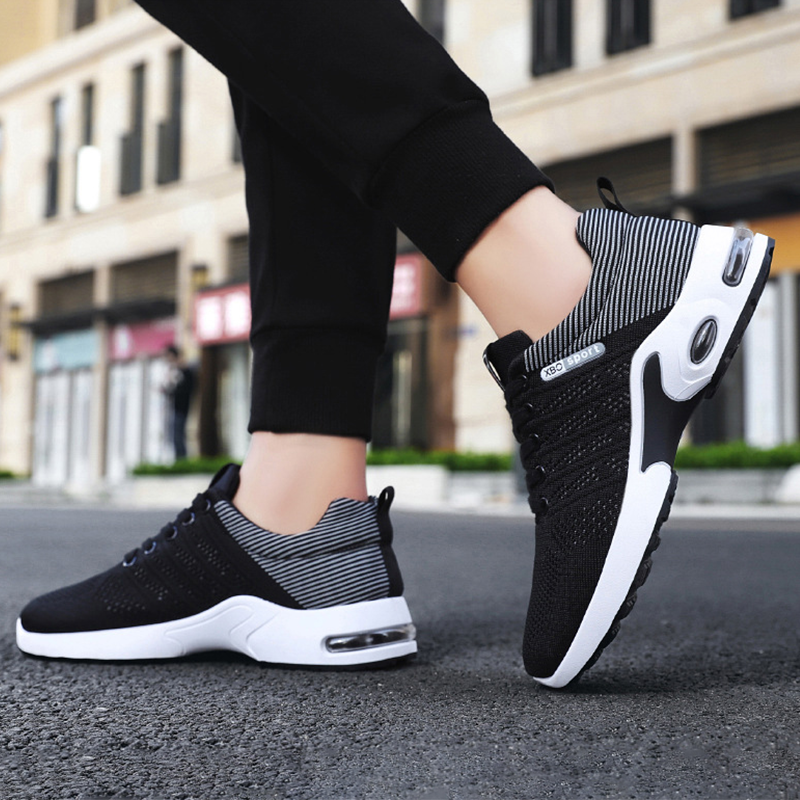 Men's Breathable Soft-Sole Running Shoes