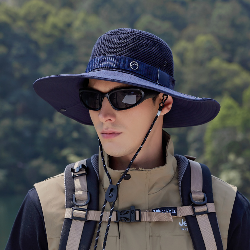 【24-Hour Shipping Out】Men's Wide Brim UPF50+ Breathable Fishing Hat