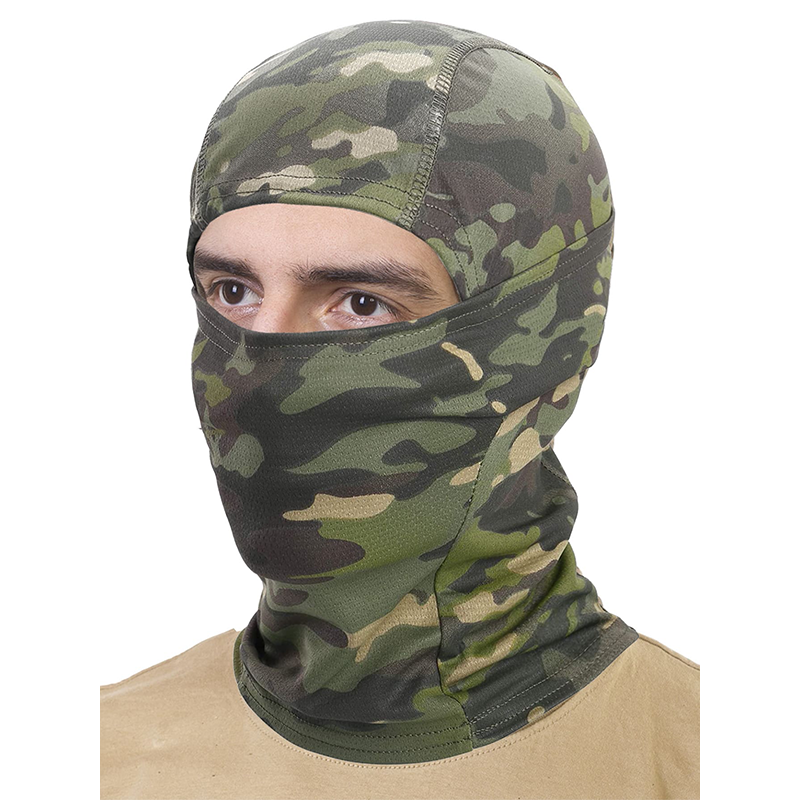 6-in-1 Camo Balaclava Mask