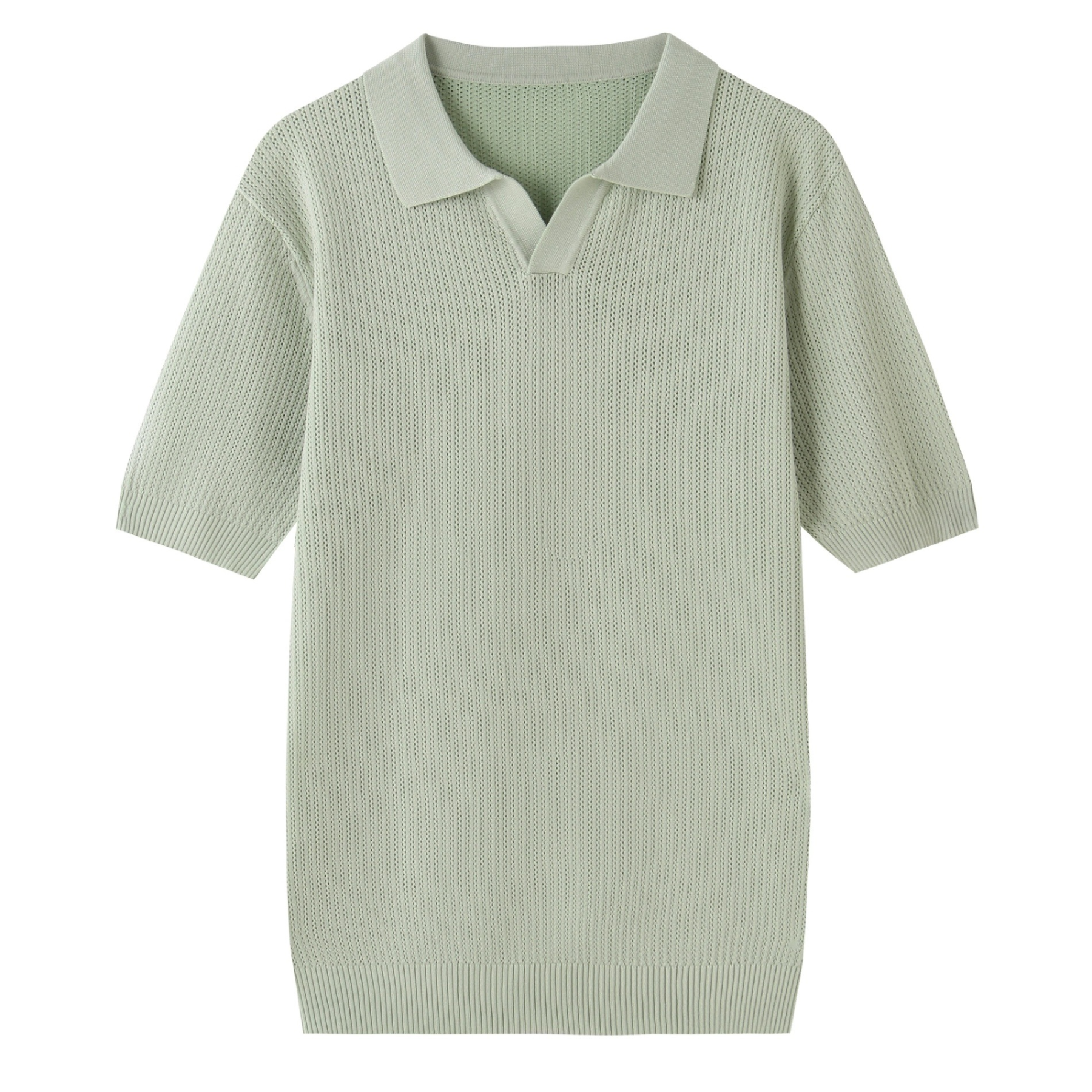 Men's Slim Fit Cotton Polo Shirt - Breathable Summer Casual & Golf Tee