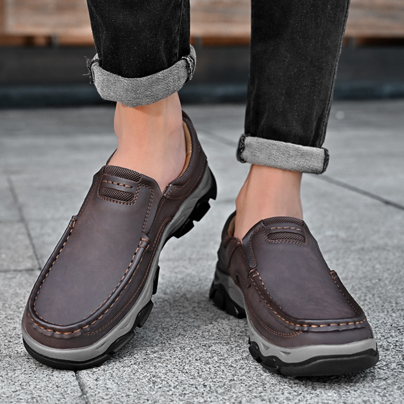 Slip-On Men's Loafers，Business Casual Penny Shoes For Men