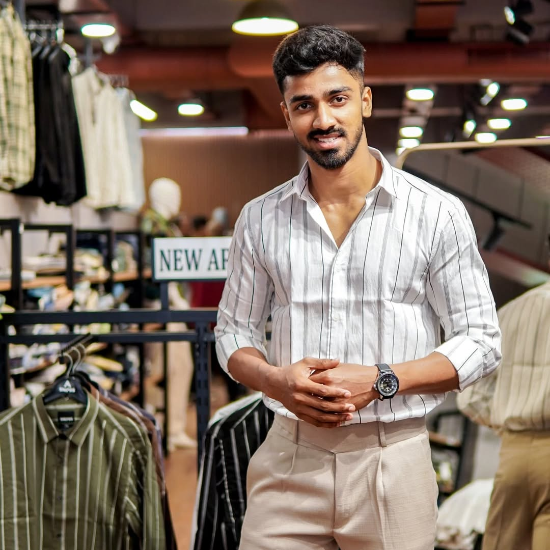 Men's Loose Striped Shirt, Casual And Versatile, Cool And Breathable, Soft And Skin-Friendly Fabric, Suitable For Summer