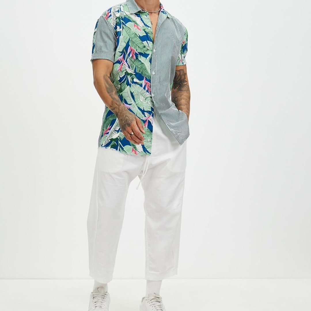 Linen Drawstring Pants