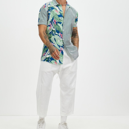 Linen Drawstring Pants