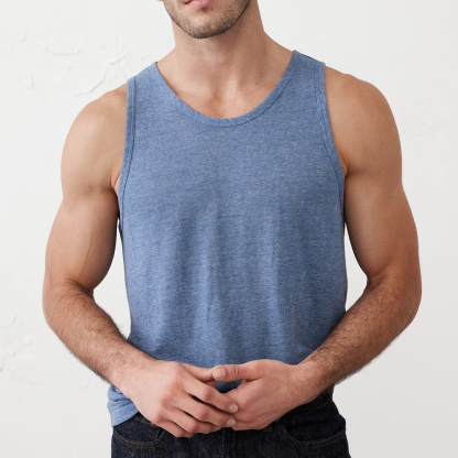 Men's Summer Casual Solid Color Vest