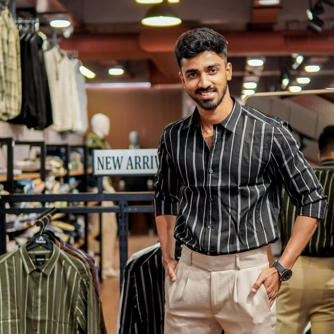 Men's Loose Striped Shirt, Casual And Versatile, Cool And Breathable, Soft And Skin-Friendly Fabric, Suitable For Summer