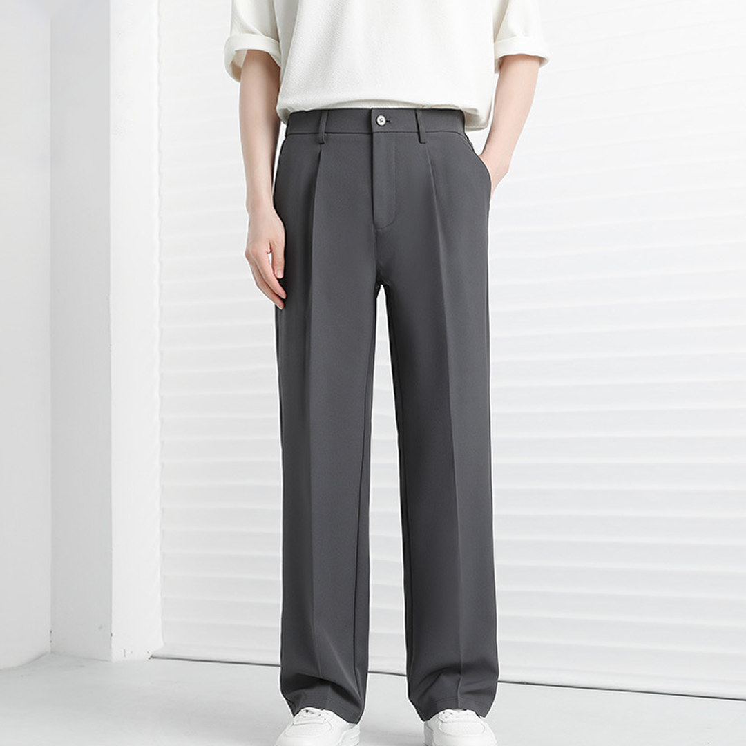 Men's Loose Summer High-End Drape Trousers