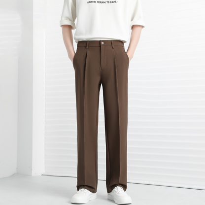 Men's Loose Summer High-End Drape Trousers