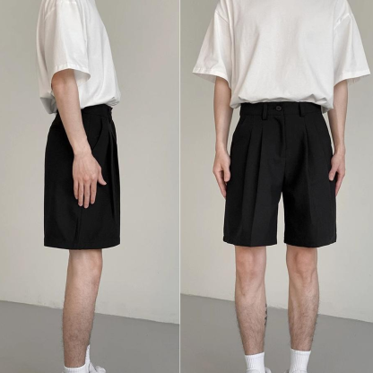 Men's Summer Suit Shorts, Loose And Casual, Lightweight Shorts