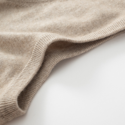 Men's Cashmere Sweater V-neck Vest Large Size Sleeveless Vest