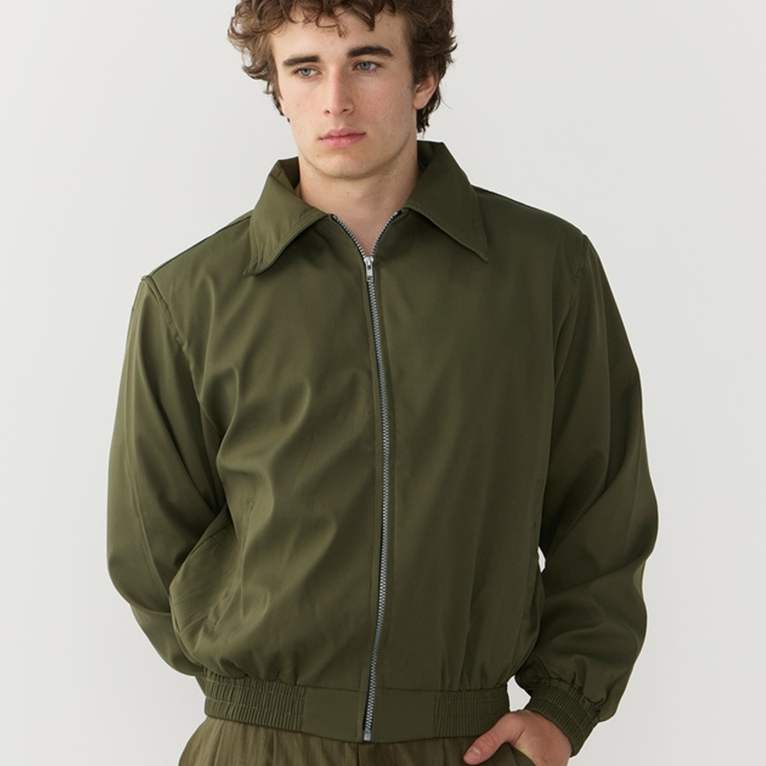Bomber Zip Jacket