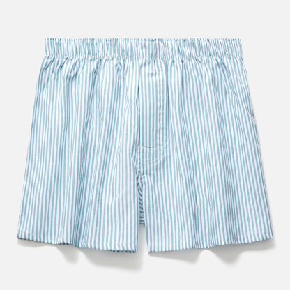 Men's Loose Cotton Home Pajamas Boxer Shorts Breathable Large Size