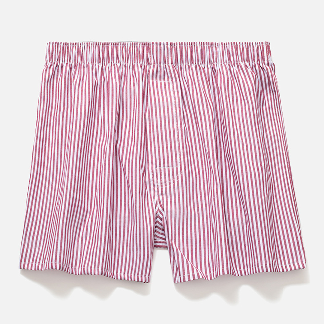 Men's Loose Cotton Home Pajamas Boxer Shorts Breathable Large Size