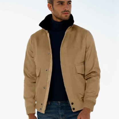 Mens Military Jacket Fall Winter Full Zip Coat Casual Cargo Windbreaker Jacket Outerwear