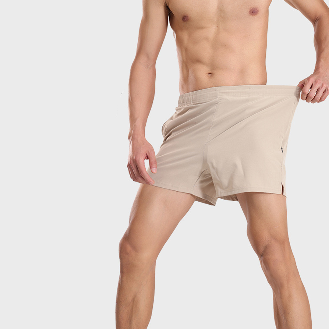 Quick-Drying Running Shorts Training Sports Shorts Men's Breathable Fitness Casual Three-Quarter Shorts