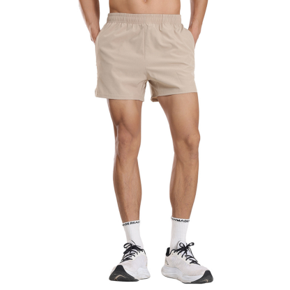 Quick-Drying Running Shorts Training Sports Shorts Men's Breathable Fitness Casual Three-Quarter Shorts