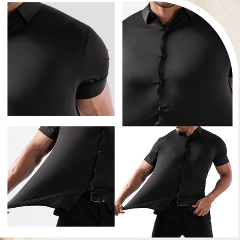 Men's Short Sleeve 4-Way Stretch Shirt