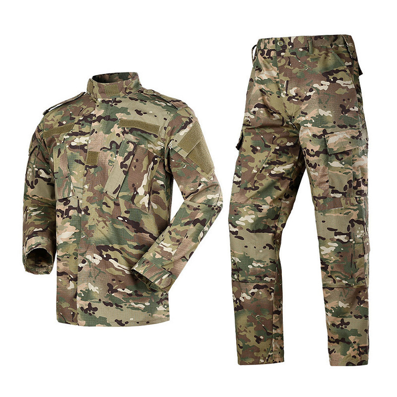 Long Sleeve Camouflage Outdoor Training Suit Wear Resistant Tactical Suit