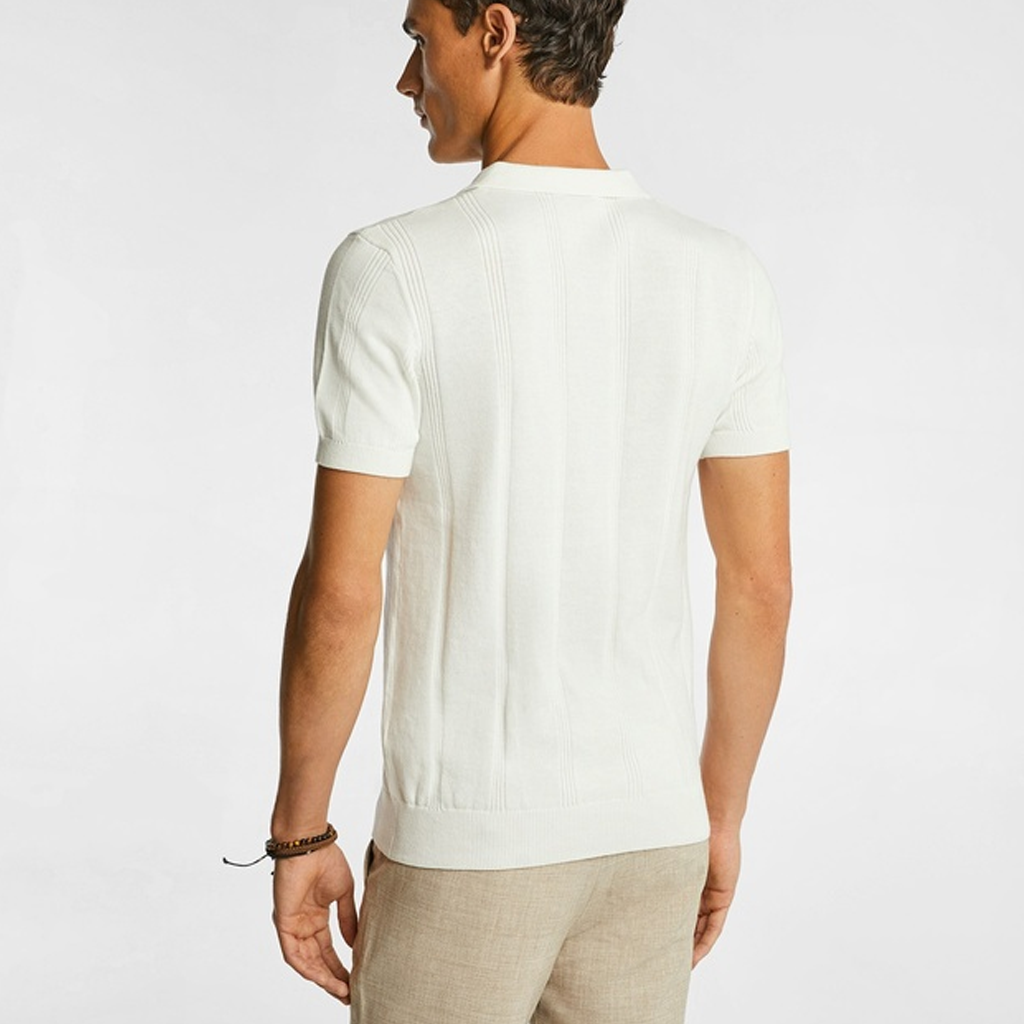 Knitted Polo Shirt
