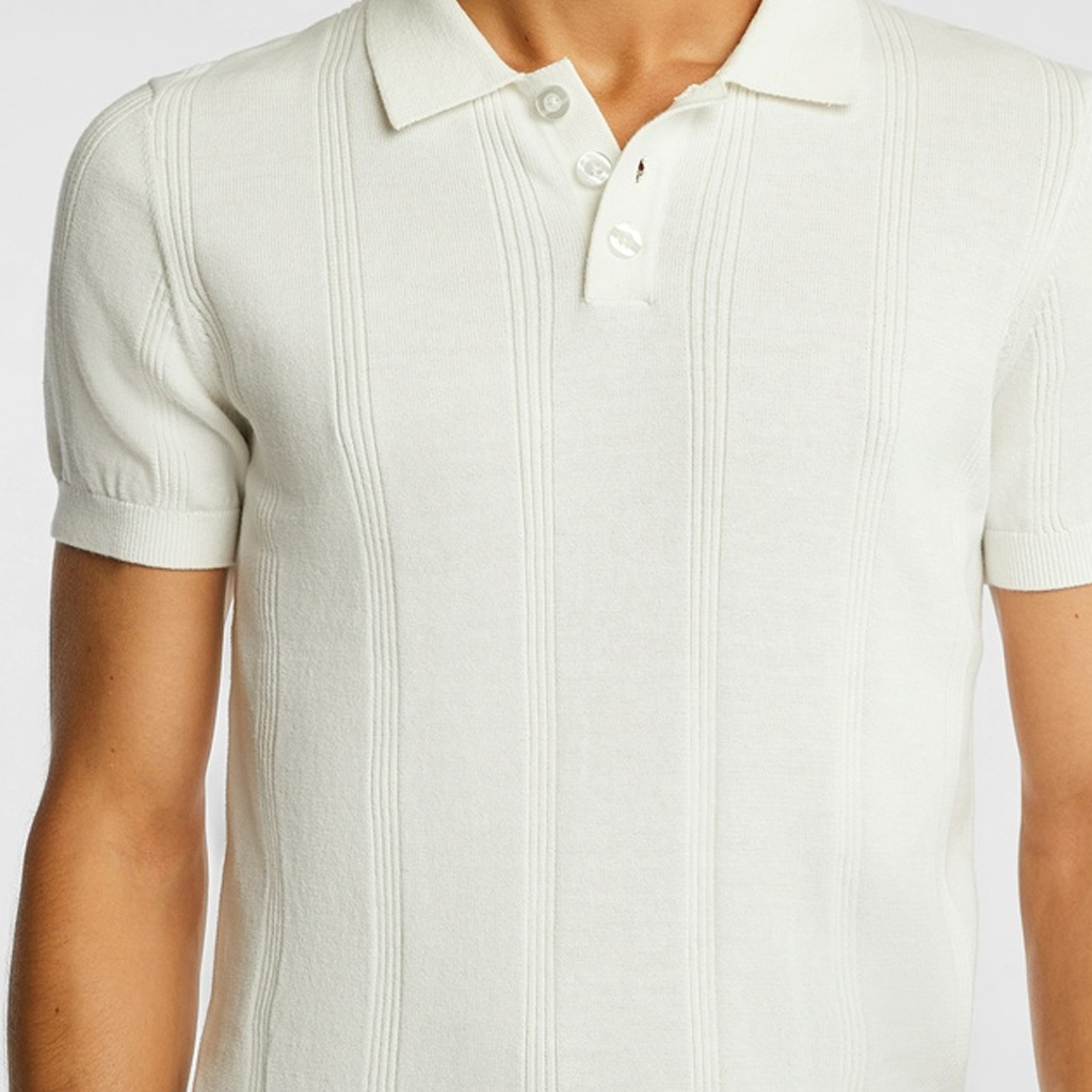 Knitted Polo Shirt