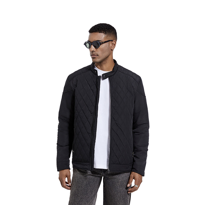 Mens Top Coat  Men Casual Jacket Mens Button Up Shirts Mens Full Zip Jacket Men's Fashion Casual Solid Color Zipper Pockets Long Sleeve Hoodless Casual Outwear