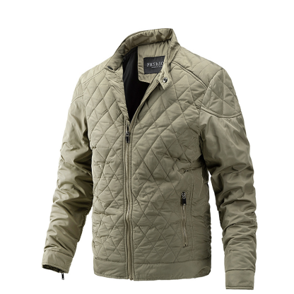 Mens Top Coat  Men Casual Jacket Mens Button Up Shirts Mens Full Zip Jacket Men's Fashion Casual Solid Color Zipper Pockets Long Sleeve Hoodless Casual Outwear