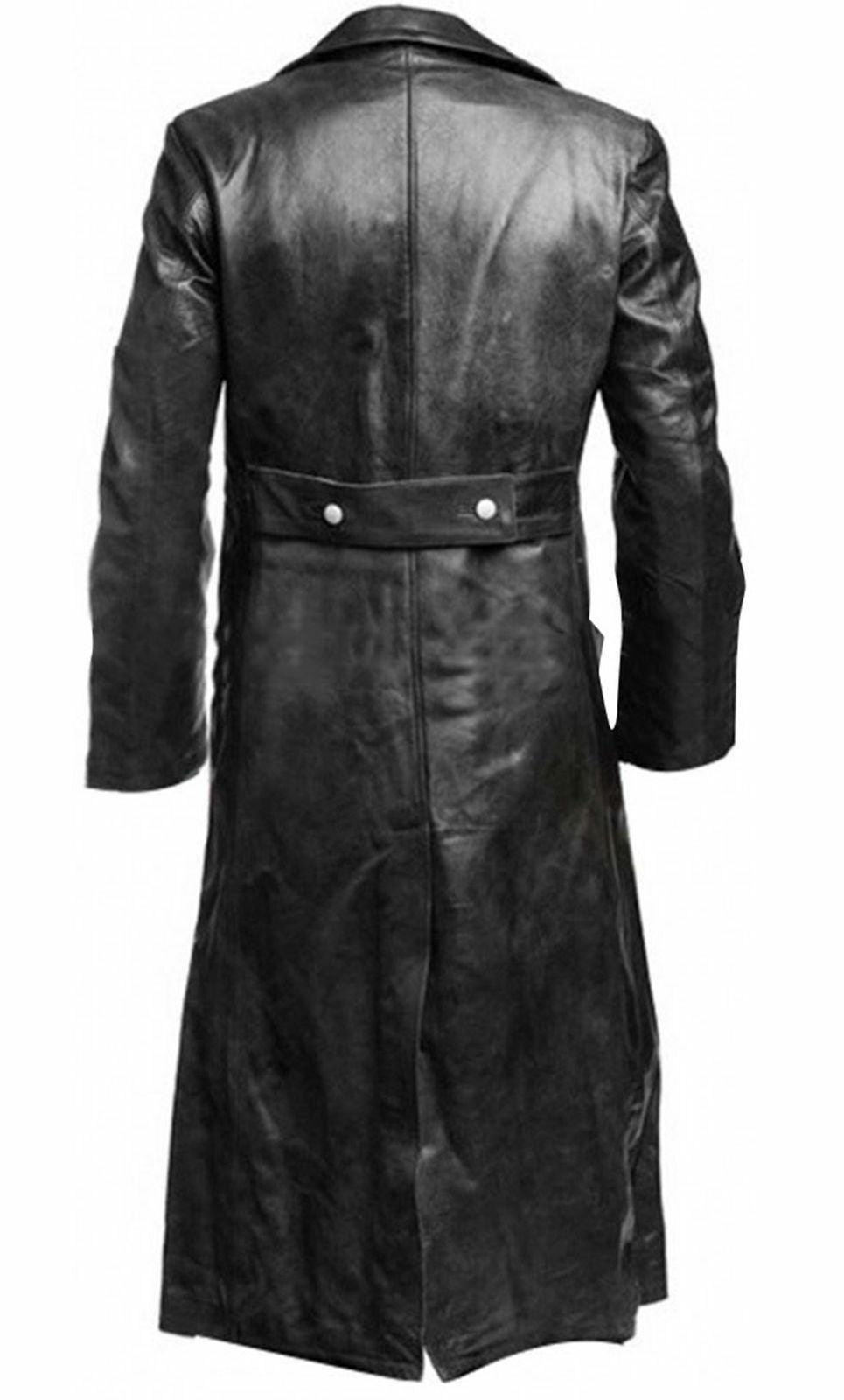 Classic Leather Coat