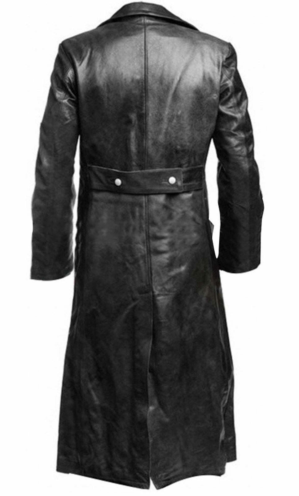 Classic Leather Coat