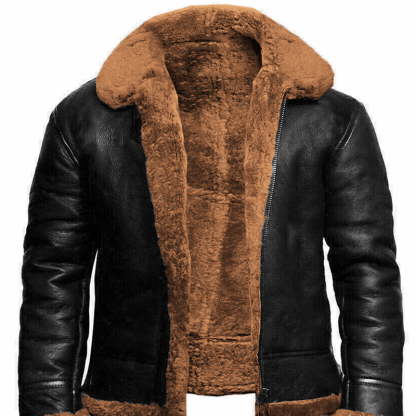 Fur Coat Thickened Premium Faux Suede Coat For Men Warm And Trendy Zipper Jacket With Thickened Lining