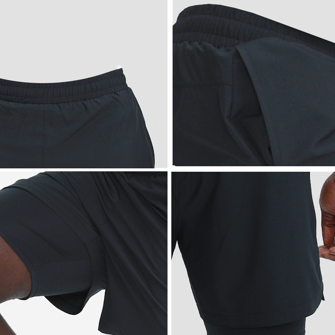 Men's Quick-Dry Performance Shorts – Loose American-Style Training Shorts with Lining
