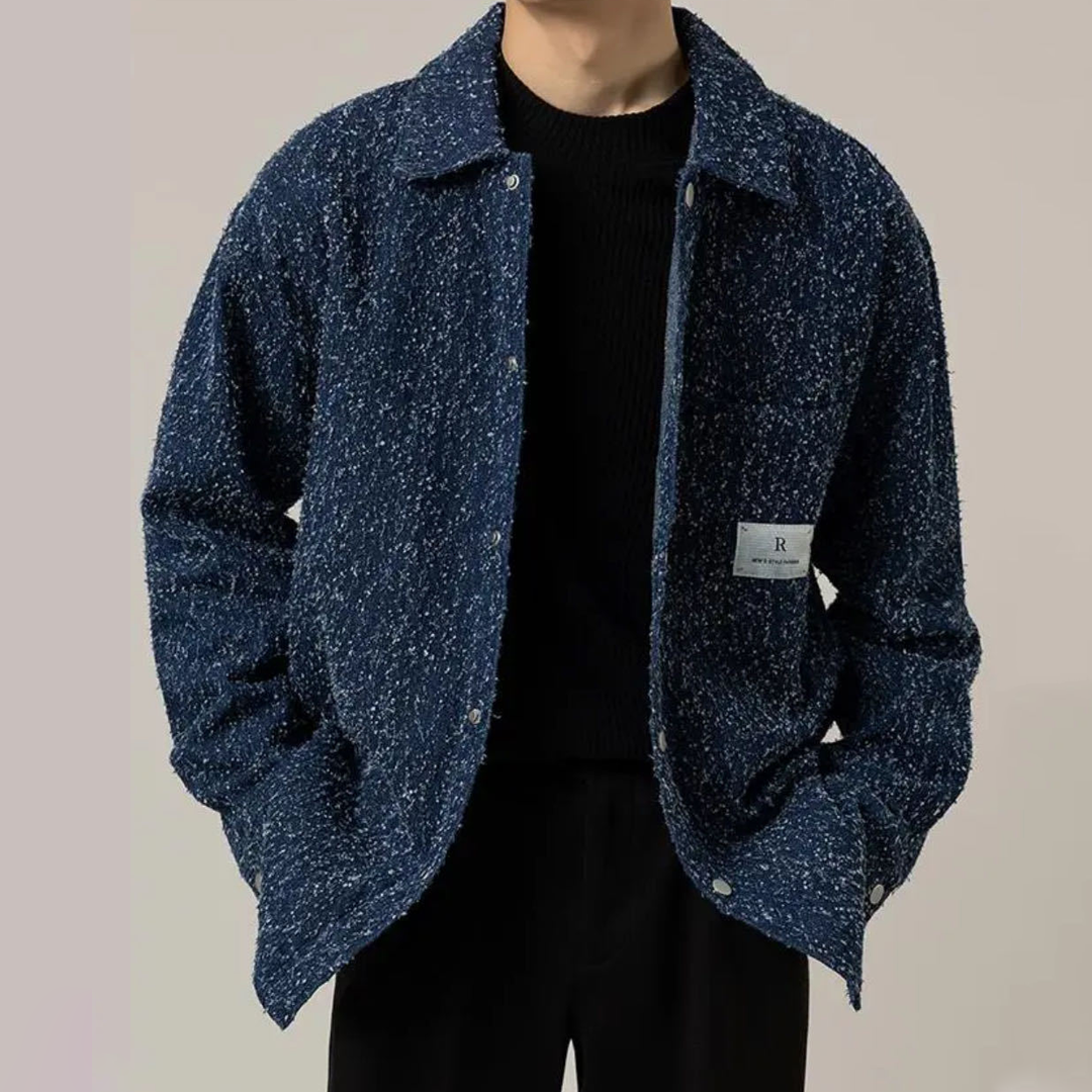 Men's Spring And Autumn High-End Jacket Loose Casual Long-Sleeved Shirt