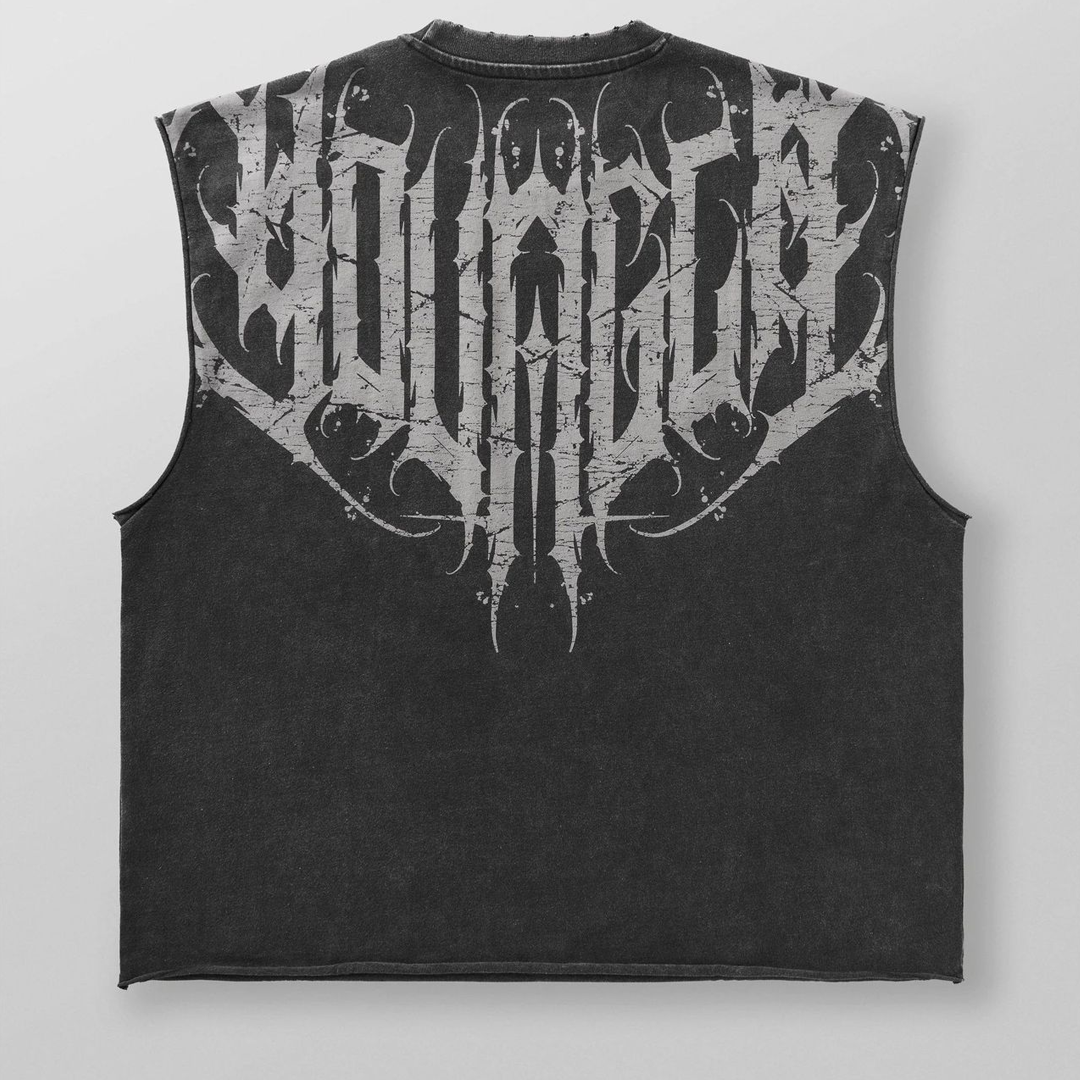 Men's Vest Summer New Jogging Sports Fitness Vest Fashion Casual Sleeveless T-Shirt