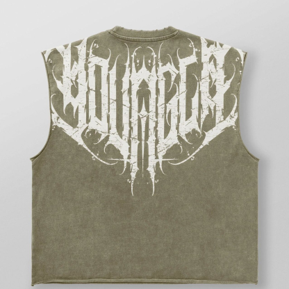 Men's Vest Summer New Jogging Sports Fitness Vest Fashion Casual Sleeveless T-Shirt