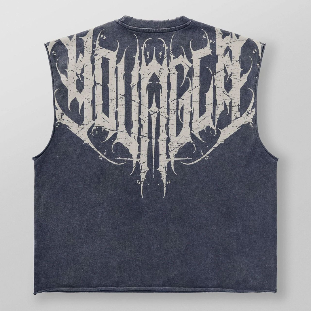 Men's Vest Summer New Jogging Sports Fitness Vest Fashion Casual Sleeveless T-Shirt